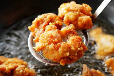 Japanese fried chicken.