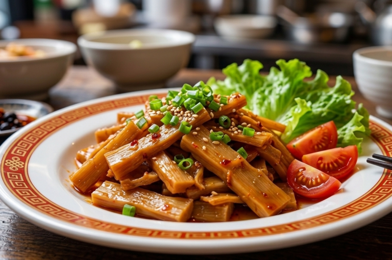 Menma (Salty-simmered Bamboo Shoots)