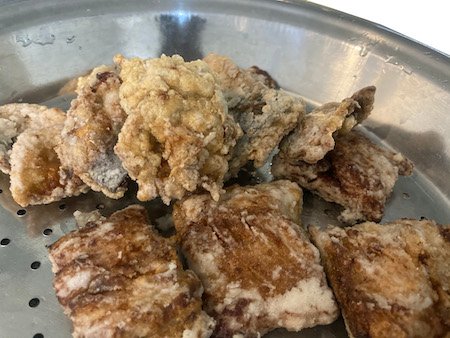 Deep-fried mackerel Tatsuta