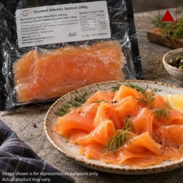 Smoked Atlantic Salmon Slices - 200g