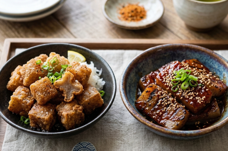 Veg Konnyaku (Konjac) Recipe