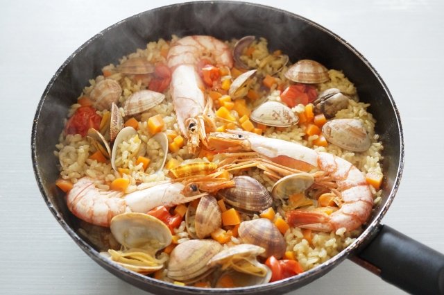 Seafood Paella
