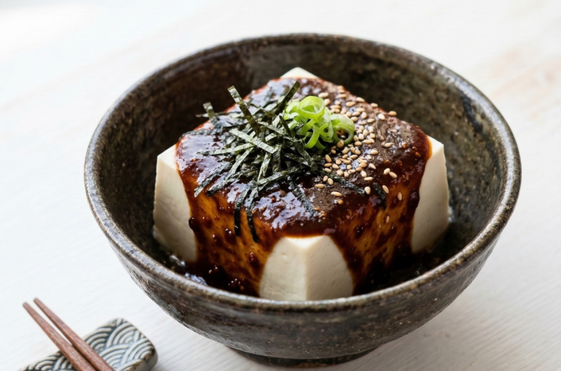Piri Kara Miso Tofu