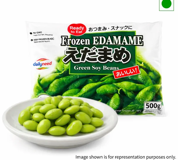 Premium Edamame(Peeled) - 500g - MAINDISH.in