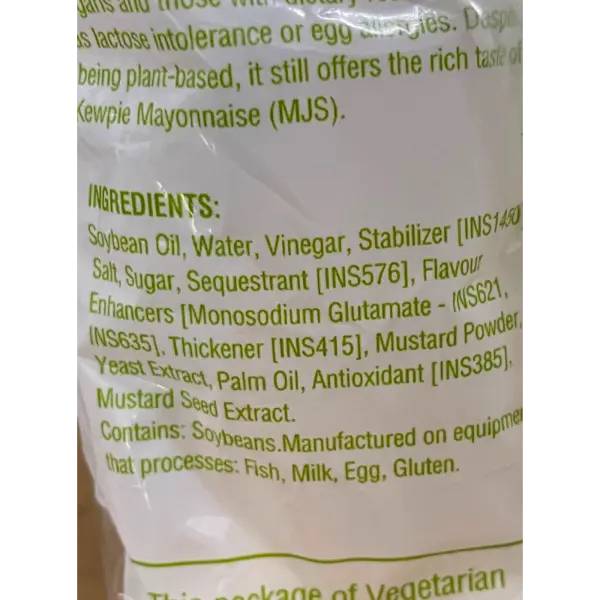 kewpie veg mayo
